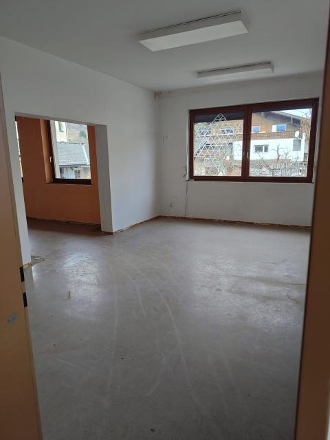 Blick in den leeren Raum