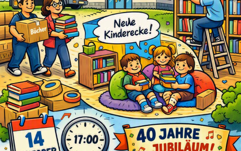 Plakat zum Wiedereinzug